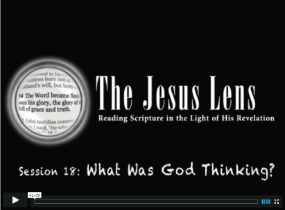 OT 4 - The Jesus Lens: Part Three - The Old Testament
