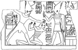 Figure 2. Temple relief at  300x193 - Exodus in Ancient Near East