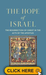 The Hope of Israel  The Resurrection of Christ in the Acts of the Apostles 182x300 - The Hope of Israel: Book Review