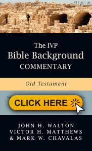 The IVP Bible Background Commentary  Old Testament 182x300 - Canonical Importance of Exodus